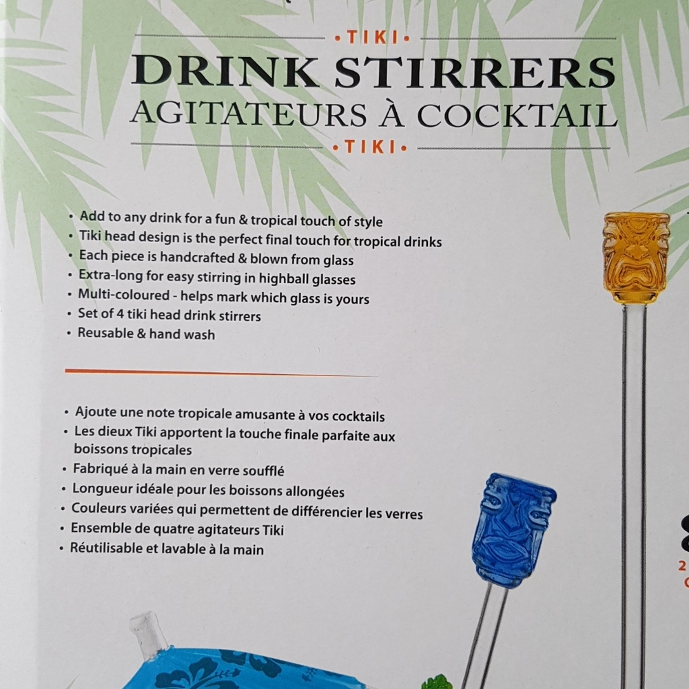 FINAL TOUCH Tiki God Drink Stirrers - Picture 7 of 8